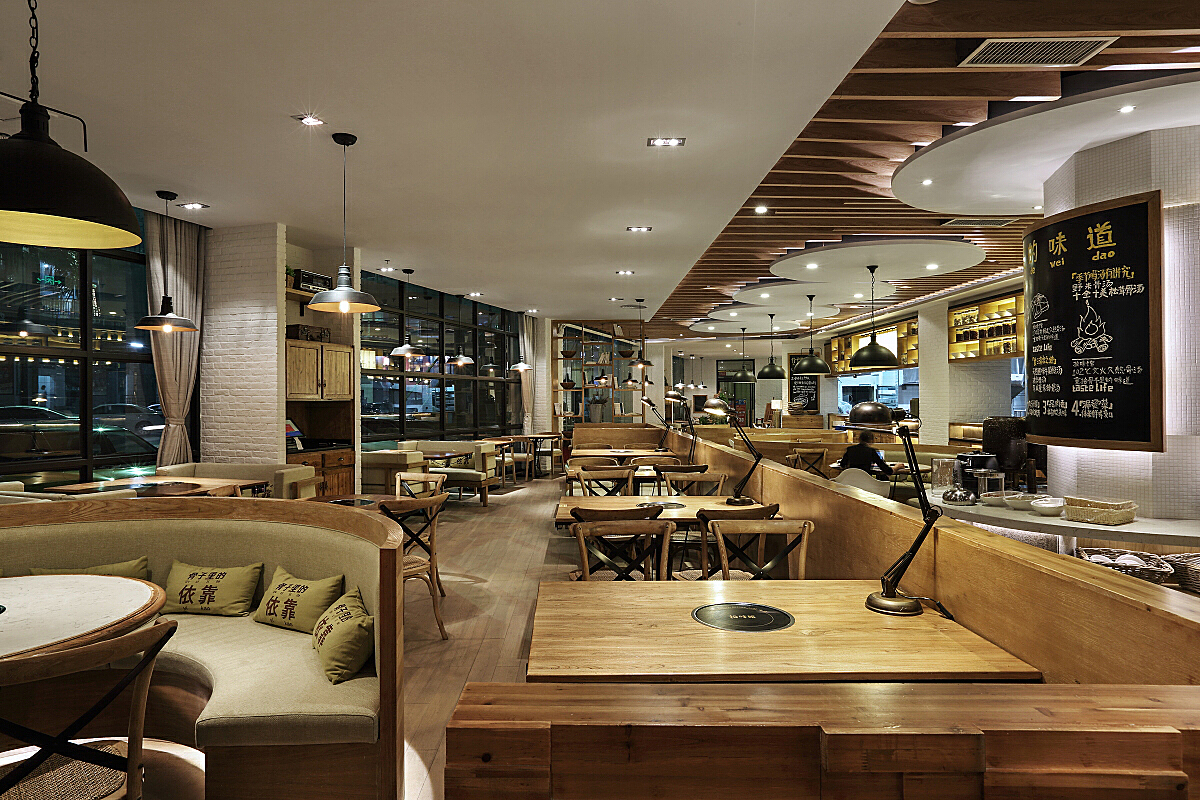 新中式餐廳設計：古韻新風，演繹東方雅韻